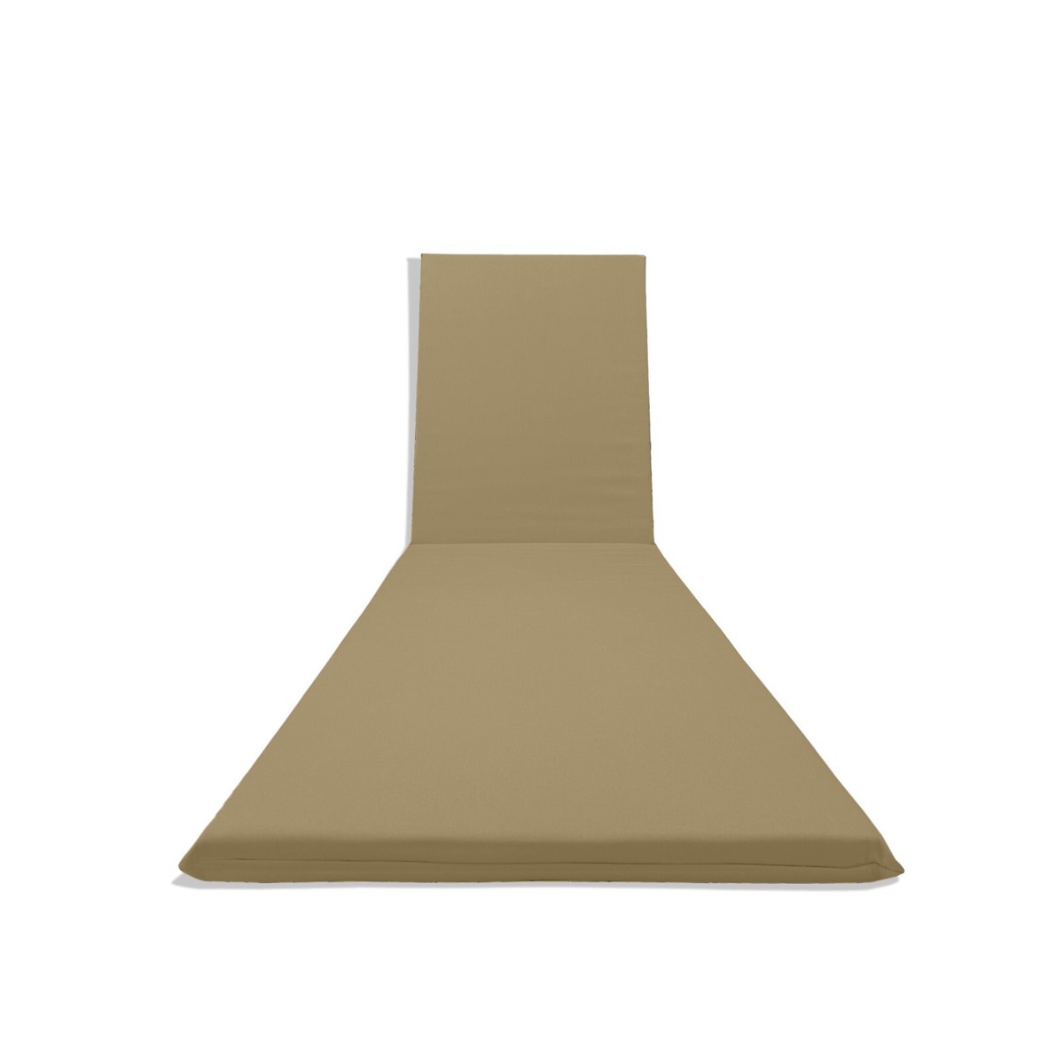 Cuscino Per Lettino Da Esterno Morbidissimi 60x190 Cm - Arancione, Per Giardino E Piscina