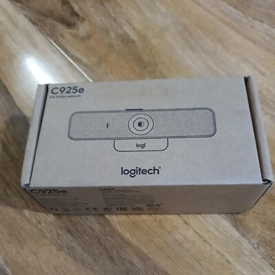 Logitech C925-E Business Webcam, HD 1080p Video Calling, Light ‎Black  - Image 1 of 4