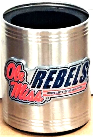 Ole Miss Rebels Steel Can Cooler Coosie Cover