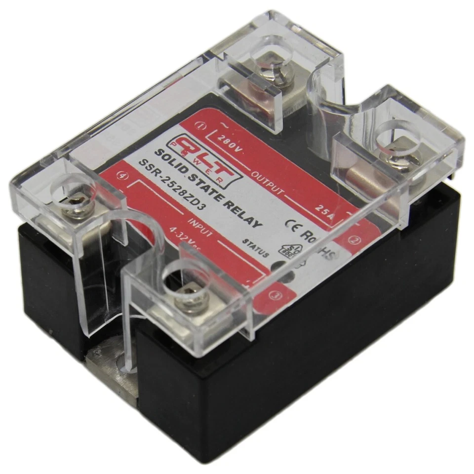 SSR-1028ZD1 Relay: Semiconductor VAT Control: 4-16VDC 10A 24-280VAC Series: S... - Image 1 of 1