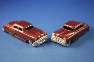 Plasticville - O-O27 - Vehicles - #45987 - 2 Custom Paint Autos - VG/Ex - Picture 1 of 9
