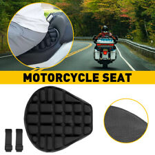 Comfort Gel Seat Cushion Cover Shock Absorb Pad Ergonomic Design Fits Motorcycle
