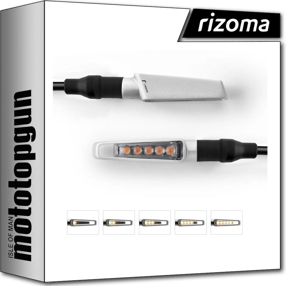RIZOMA FR130A FRONT SEQUENTIAL LED ARROWS VISION MV AGUSTA F3 675 2013 13 - Image 1 of 4