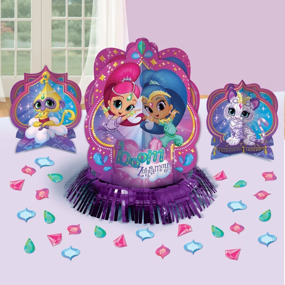 Kit de decoración de mesa suministros de fiesta Shimmer and Shine Foto 1 de 1