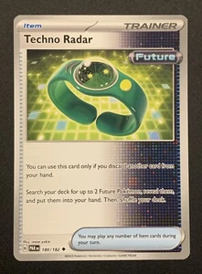 Techno Radar - 180/182 - Uncommon - Paradox Rift - Pokemon TCG - Picture 1 of 3