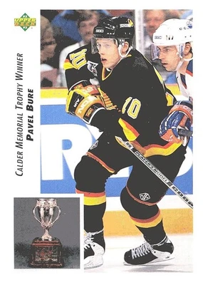1992-93 Upper Deck #431 Pavel Bure Upper Deck Text and Logo Hologram - Image 1 of 2