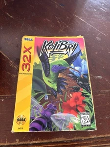 (Rare) Kolibri - Sega Genesis 32x Bit - 1995 (Cartridge + Box) - Picture 1 of 3