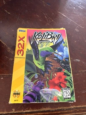 (Rare) Kolibri - Sega Genesis 32x Bit - 1995 (Cartridge + Box) - Image 1 of 3