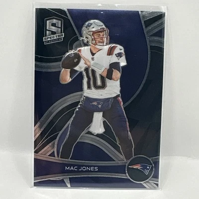 2022 Panini Spectra #83 Mac Jones New England Patriots - Image 1 of 2