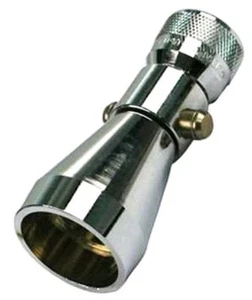 Shower Head Chrome Plated Brass 2.5 GPM, LINCOLN PRODUCTS 102525 - Picture 1 of 5