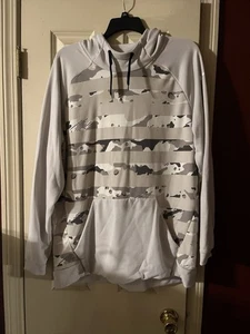 Nike Dry Fit Camouflage Sweatshirt Grau XXL  - Bild 1 von 3