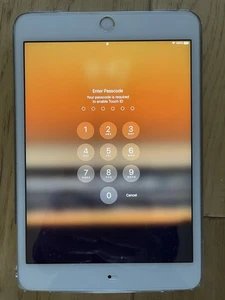 Apple iPad Mini 4 A1538 128GB, 7.9" Silver, Wi-Fi+4G, Unlocked - Picture 1 of 4