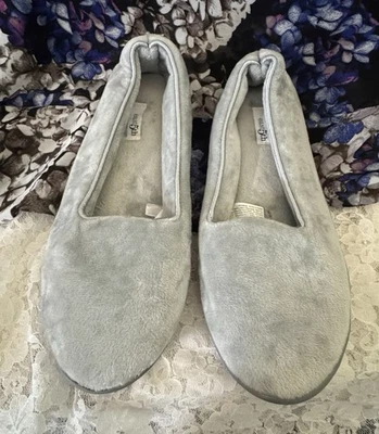 Zapatillas para mujer East 5th gris claro, suela de goma, grandes 9-10 Foto 1 de 4