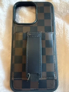 Walli Cases iPhone 15 Pro Max Wallet Phone Case Chelsea DeBoer Collab Checker - Photo 1 sur 5
