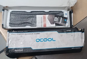 Alphacool NexXxoS UT60 Full Copper 420mm Radiator - White Special Edition - Afbeelding 1 van 1