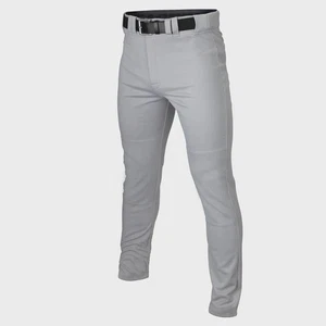 Easton Rival + Men's Large Tapered Open Bottom Baseball Pants, Gray NWT New - Picture 1 of 13