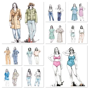 Closet Core Patterns - Full Range - Closet Case - Adult Dress Patterns - Picture 1 of 41