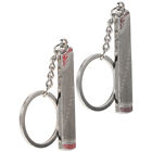  2 Pcs Musical Instrument Keychain Mens Backpack Keychains Mini