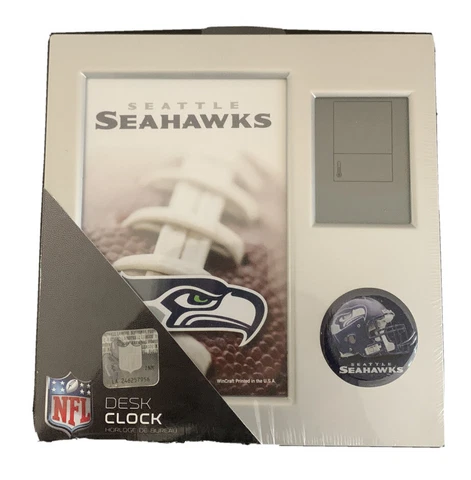 Seattle Seahawks Desk Clock Cover