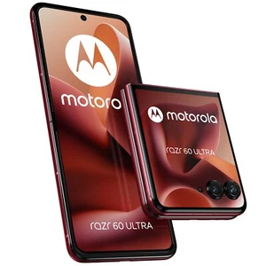 Motorola Razr 60 Ultra Dual SIM 512GB 16GB RAM Android Flip - Rio Red - Afbeelding 1 van 22