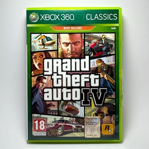 GRAND THEFT AUTO IV 4 π GIOCO GTA MICROSOFT XBOX 360 π VIDEOGIOCO PAL ITALIANO - Foto 1 di 6