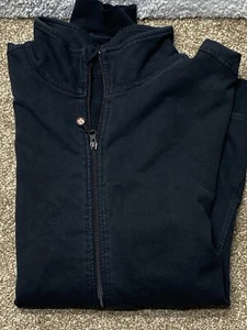 Lululemon Mens Heavy Jacket Large Black Full Zip Activewear Outdoors - Picture 1 of 11