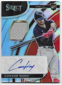 2022 Panini Select Rookie Jersey Auto Holo Connor Wong #106/199 (RJA-CO) Red Sox - Picture 1 of 2