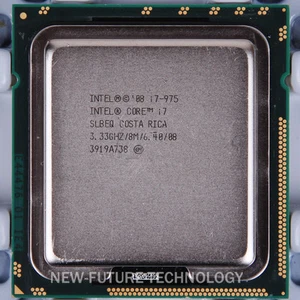 Intel Core i7-975 Extreme Edition 3.33 GHz Quad-Core LGA 1366 CPU - Picture 1 of 1