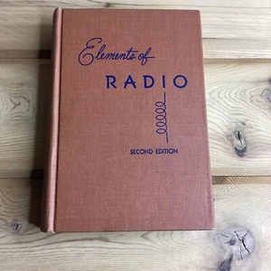 Elements of Radio 2nd edition 5th Printing by Abraham & William Marcus 1950 - Picture 1 of 8