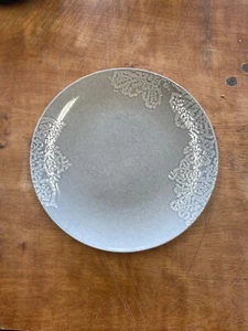 Threshold TILLA Dinner Plate 10 5/8" Grey Lace Coupe 1 ea    7 available - Picture 1 of 3
