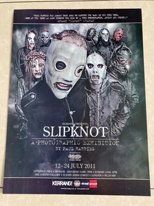 Slipknot Advertisement Poster - Kerrang! - Picture 1 of 1