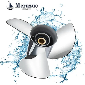 13 1/2x15 Ybs Stainless Boat Propeller Fit Yamaha Engine 60-115HP 15 spline - Picture 1 of 10
