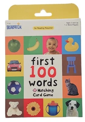 Briarpatch First 100 Words Matching Card Game - Image 1 of 2