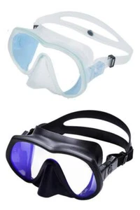 OMS - Máscara de tatuaje - Máscara de vidrio con vidrio ultra transparente o protección ultra UV - Imagen 1 de 2