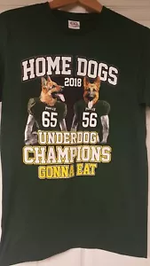 CAMISETA DE HOMBRE * CAMPEÓN DE ÁGUILAS * DESVÍOS * TALLA PEQUEÑA ~ VERDE - Imagen 1 de 3