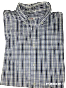 Izod Long Sleeve Dress Shirt Wrinkle Free Quick Dry Twill Men's 16-32/33 - Picture 1 of 6