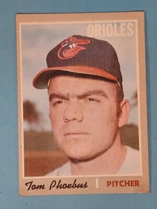 1970 Topps Tom Phoebus Baltimore Orioles #717 EX+ ⚾ - Imagen 1 de 10