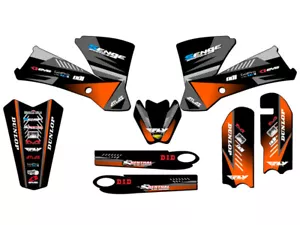 2003-2005 SX 85 SURGE Black Senge kit de gráficos compatible con KTM - Imagen 1 de 10