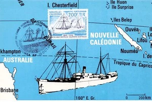 Card Maximum #23425 New Caledonia Noumea 1993 Pose Cable Plan - Picture 1 of 2