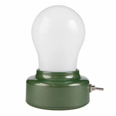 Kikkerland Bulb Light Battery Operated 10cm Novelty Small Night Lamp Fun Gift - Image 1 of 3