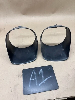 1978 1979 80 1981 CAMARO Z28 HEADLIGHT BEZEL BEZELS BUCKETS PAIR OEM PROJECT OE - Image 1 of 4