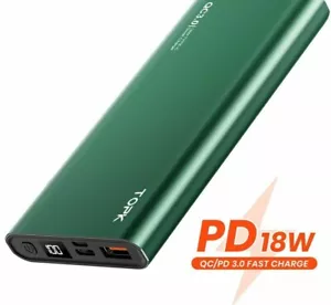 Power Bank 10000mah Portable Charger Led External Battery Two Way Fast Charging - Picture 1 of 18