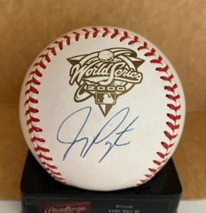 JAY PAYTON METS SIGNED AUTOGRAPHED 2000 WORLD SERIES BASEBALL BAS BECKETT - Picture 1 of 3
