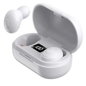 Zestaw słuchawkowy Bluetooth 5.0 Bezprzewodowe słuchawki douszne do iPhone'a Samsung Android Wodoodporny - Zdjęcie 1 z 6