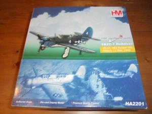 HOBBY MASTER HA2201 1/72 CURTISS SB2C-1 HELLDIVER USN VB-17 1er COMBATE RABAUL 43 - Imagen 1 de 8