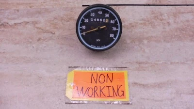 Kawasaki KE100 1975 velocímetro deportivo doble esfera calibre velocímetro PL197-G3+ Foto 1 de 4