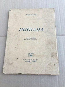 Book Poem Enzo Vizzini Dew Mario Chapman Ed.trieste 1945 First Edition - Picture 1 of 5