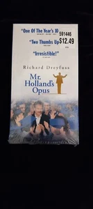 Mr. Hollands Opus (Factory Sealed VHS 1995) Richard Dreyfuss, Glenne Headly - Picture 1 of 3