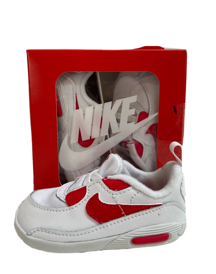 Nike Air Ma Crib CB Bootie Shoes Sneakers CI0424-105 Baby Size 4C White