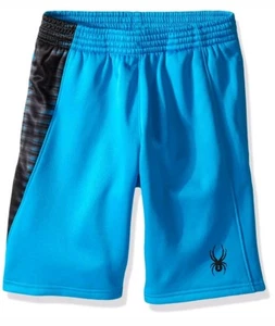 Spyder Boys Jamm Shorts, XL(18), Electric Blue/Space/Electric Blue Print. NWT - Picture 1 of 5